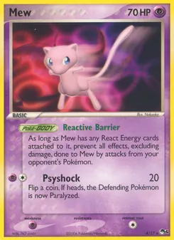 Mew [Reactive Barrier | Psyshock]