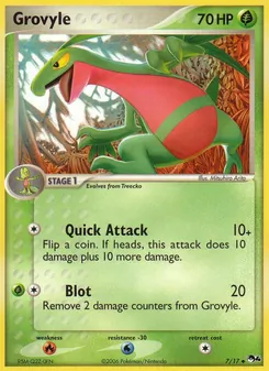 Grovyle [Quick Attack | Blot] 카드 이미지