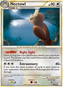 Noctowl [Night Sight | Extrasensory] 카드 이미지