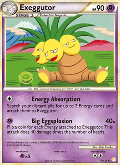 Exeggutor [Energy Absorption | Big Eggsplosion] 카드 이미지