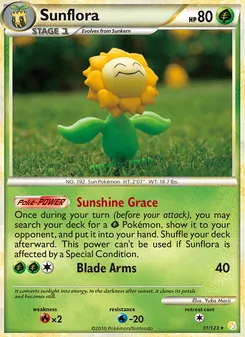 Sunflora [Sunshine Grace | Blade Arms] 카드 이미지