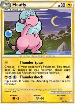 Flaaffy [Thunder Spear | Thundershock] 카드 이미지