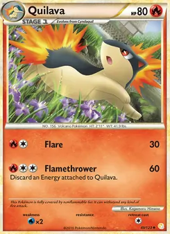Quilava [Flare | Flamethrower]