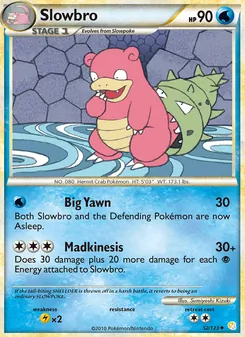 Slowbro [Big Yawn | Madkinesis] 카드 이미지
