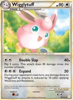 Wigglytuff [Double Slap | Expand] 카드 이미지