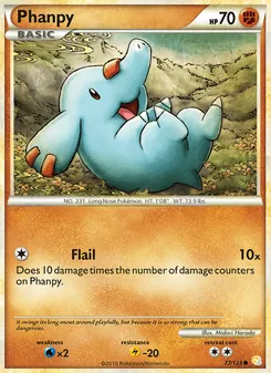 Phanpy [Flail] 카드 이미지