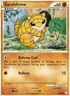 Sandshrew [Defense Curl | Rollout]