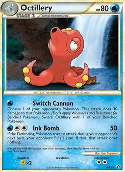 Octillery [Switch Cannon | Ink Bomb] 카드 이미지