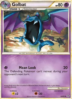Golbat [Mean Look] 카드 이미지