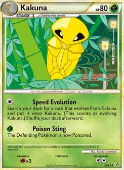 Kakuna [Speed Evolution | Poison Sting]