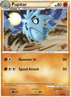 Pupitar [Hammer In | Speed Attack] 카드 이미지