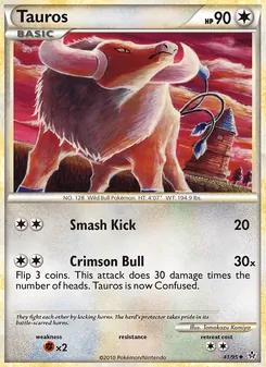 Tauros [Smash Kick | Crimson Bull]