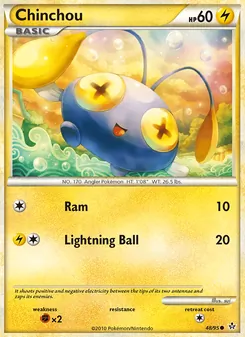 Chinchou [Ram | Lightning Ball] 카드 이미지