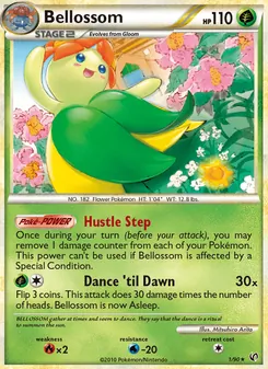 Bellossom [Hustle Step | Dance 'til Dawn] 카드 이미지