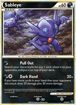 Sableye [Pull Out | Dark Hand]