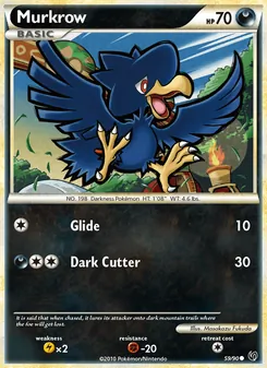 Murkrow [Glide | Dark Cutter] 카드 이미지