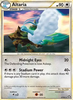 Altaria [Midnight Eyes | Stadium Power] 카드 이미지