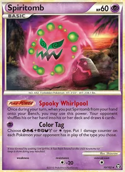 Spiritomb [Spooky Whirlpool | Color Tag]