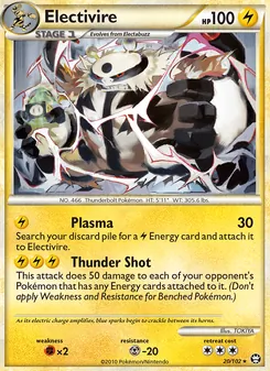Electivire [Plasma | Thunder Shot] 카드 이미지