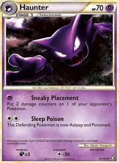 Haunter [Sneaky Placement | Sleep Poison] 카드 이미지