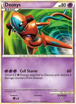 Deoxys [Cell Storm] 카드 이미지