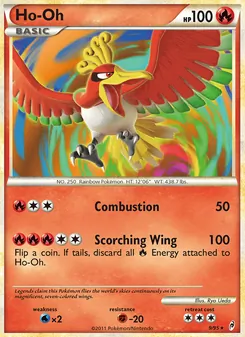 Ho-Oh [Combustion | Scorching Wing] 카드 이미지