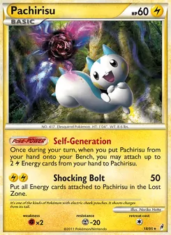 Pachirisu [Self-Generation | Shocking Bolt] 카드 이미지