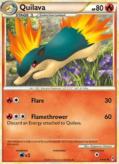 Quilava [Flare | Flamethrower]