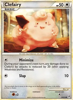 Clefairy [Minimize | Slap] 카드 이미지
