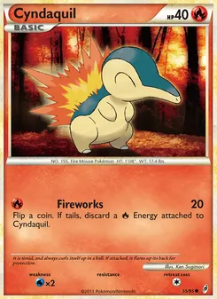 Cyndaquil [Fireworks] 카드 이미지