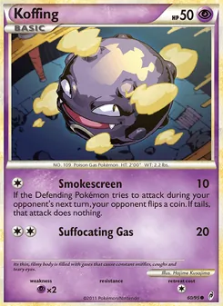Koffing [Smokescreen | Suffocating Gas]