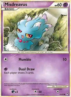 Misdreavus [Mumble | Dual Draw] 카드 이미지