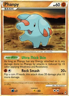 Phanpy [Ultra-Thick Skin | Rock Smash]