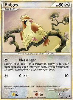 Pidgey [Messenger | Glide] 카드 이미지