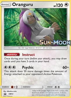 Oranguru [Instruct | Psychic]