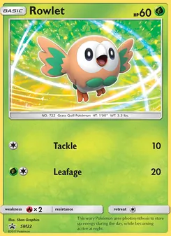 Rowlet [Tackle | Leafage]