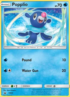 Popplio [Pound | Water Gun]