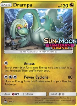 Drampa [Amass | Power Cyclone] 카드 이미지