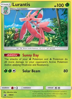 Lurantis [Sunny Day | Solar Beam]