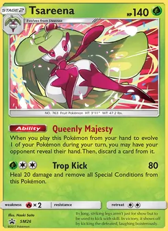 Tsareena [Queenly Majesty | Trop Kick]
