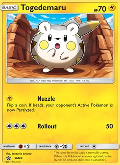 Togedemaru [Nuzzle | Rollout]