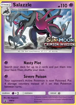 Salazzle [Nasty Plot | Severe Poison]