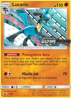 Lucario [Precognitive Aura | Missile Jab]