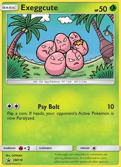Exeggcute [Psy Bolt] 카드 이미지