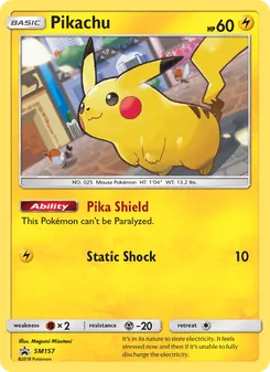 Pikachu [Pika Shield | Static Shock]