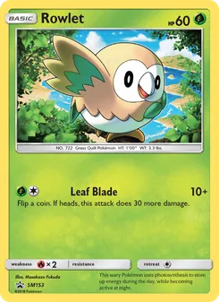 Rowlet [Leaf Blade]