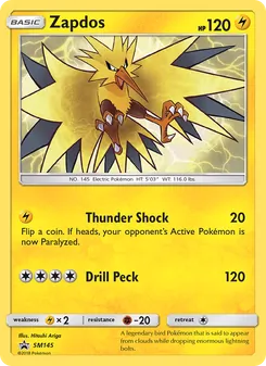 Zapdos [Thunder Shock | Drill Peck]