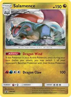 Salamence [Dragon Wind | Dragon Claw]