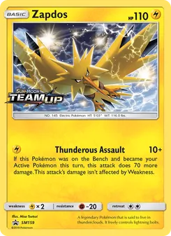 Zapdos [Thunderous Assault]