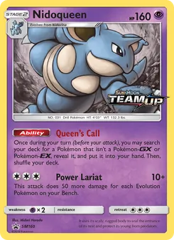 Nidoqueen [Queen's Call | Power Lariat]